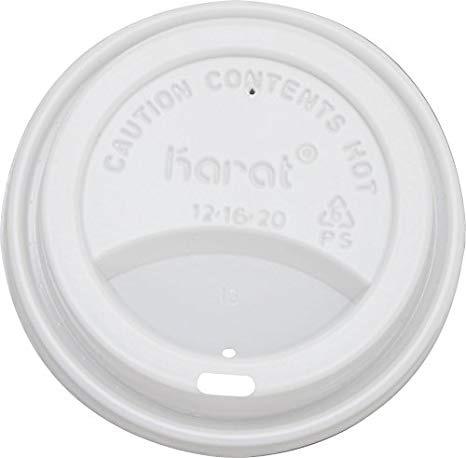 Karat 10-24oz Hot Cup Lids - 1000 ct – Daily Java