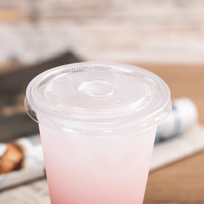 Karat Flat Lids for U-RIM Cold Plastic Cups - 2000ct – Daily Java