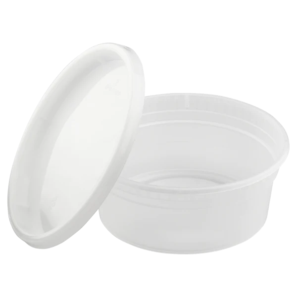 Karat 8oz Plastic Deli Containers & Lids - 240 ct – Daily Java